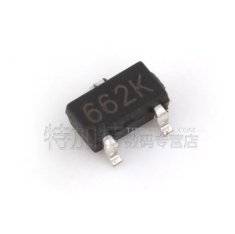 10PCS XC6206P332MR 662K XC6206 3.3V/0.5A Positive Fixed LDO Voltage ...
