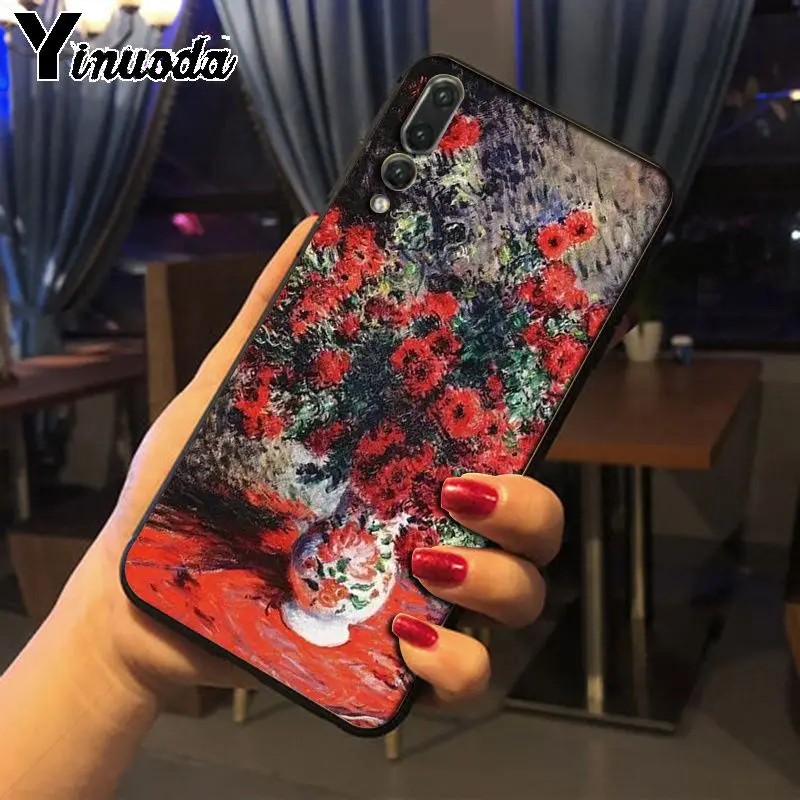 Чехол для телефона Yinuoda Claude Monet Impressionism Painter с узором huawei p20 pro p20lite mate10pro nova