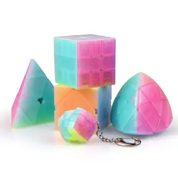 

LeadingStar QiYi 2x2 3x3 4x4 5x5 Jelly Design Cube Puzzle Magic Cube Children Educational Toys