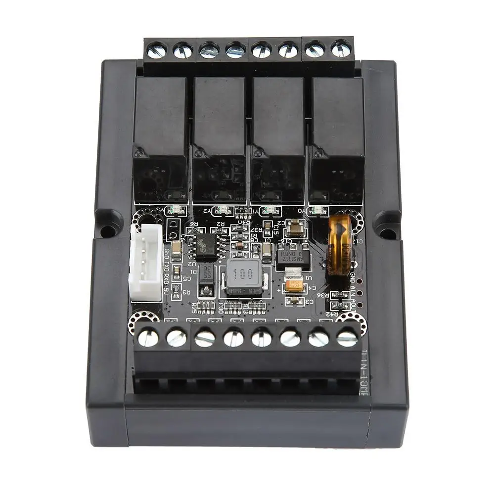 PLC промышленная плата управления FX1N-10MR Программируемый релейный модуль задержки с оболочкой горячей
