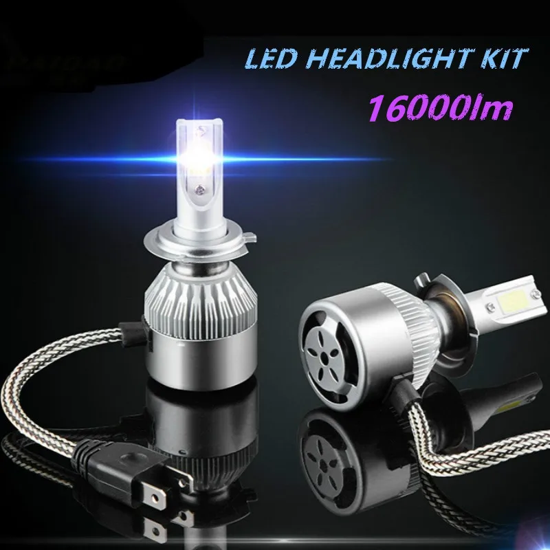 LED Headlight Bulb H1 H3 H4 H7 H8/9/11 H13 Car Auto Bulb Lamp 9004 9005 9006 9007 9012 880 881 COB 2PCS Car Kit LED Headlight Bulb H1 H3 H4 H7 H8/9/11 H13 Car Auto Bulb Lamp 9004 9005 9006 9007 9012 880 881 COB 2PCS Car Kit