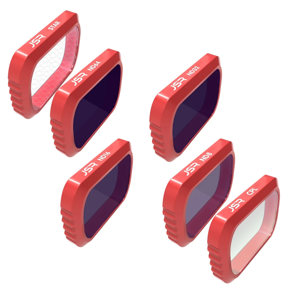 

6pcs Camera Lens Filters Kit for OSMO POCKET Handheld Camera STAR CPL ND4 ND8 ND16 ND32 ND64 Camera Lens Filters Kit Accessories