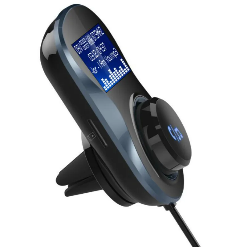 Bluetooth fm передатчик Аудио Автомобильный MP3 плеер беспроводной в автомобиле