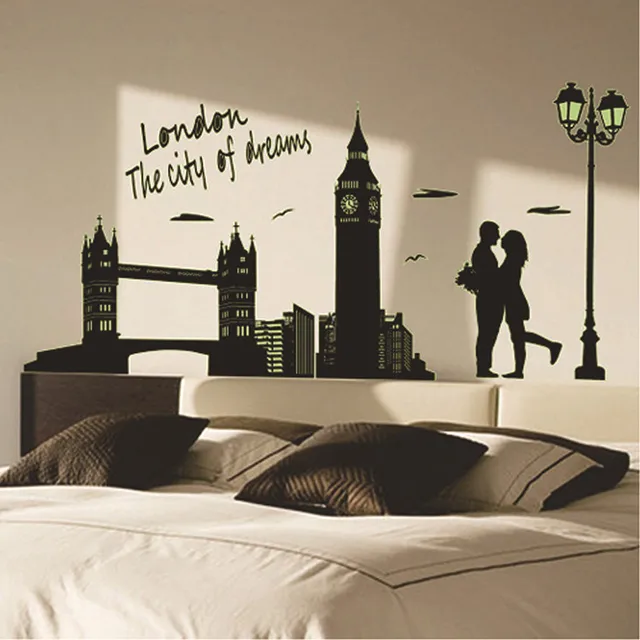Fluorescentie klok toren muursticker interieur diy lichtgevende muurstickers voor slaapkamer romantische paar poster in Fluorescentie klok toren ... Fluorescentie klok toren muursticker interieur diy lichtgevende muurstickers voor slaapkamer romantische paar poster in Fluorescentie klok toren ...