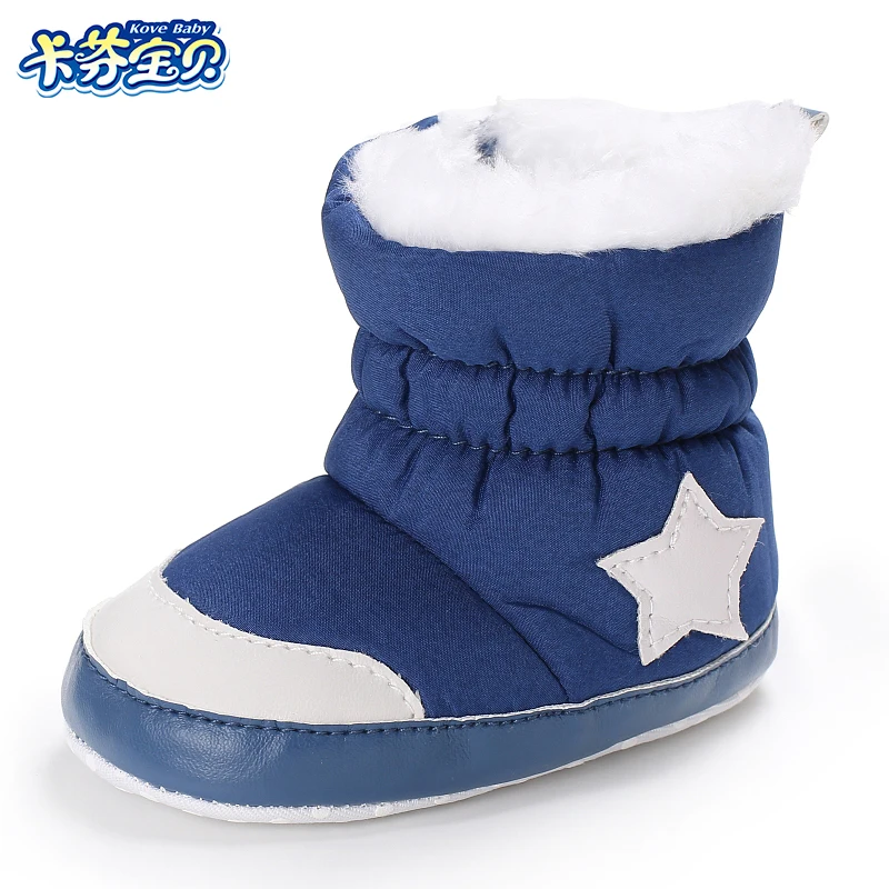 ﻿Buy Winter Boots Fashion Soft Bottom Baby Moccasin Baby First Walkers