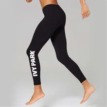 Top Quality 2017 Woman IVY PARK Sporting Pants Workout Fitness Leggings High Waist Trousers Skinny Brand Casual Style Fashion