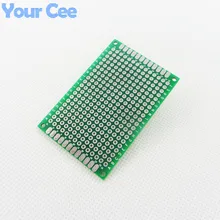 4X6cm DIY Prototype Paper PCB Universal Circuit Board Printed Circuit Practice Board Double Side Board 1.6mm 2.54mm Glass Fiber