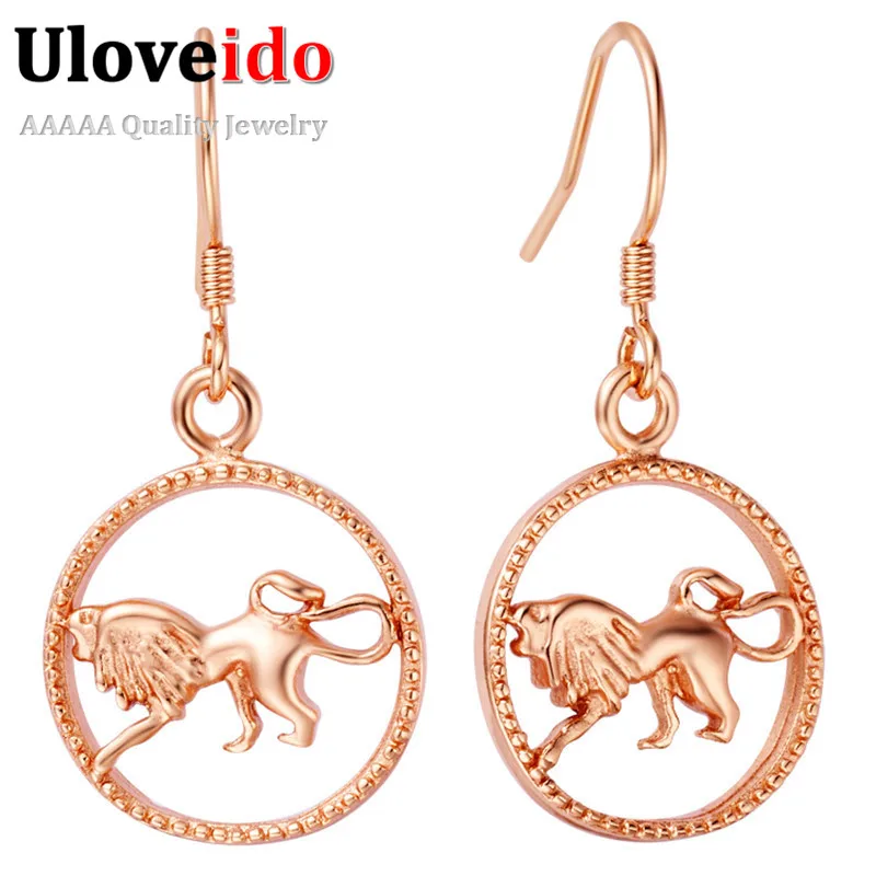 Zodiac Constellation Earrings Aquarius Aries Taurus Gemini Cancer Leo Virgo Libra Scorpio Capricorn Sagittarius Jewelry R670