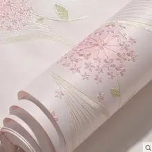 Seiko сад 3d твердый настенная бумага нетканые обои самоклеящиеся гостиная, спальня, теплая одежда для девочек, детская комната