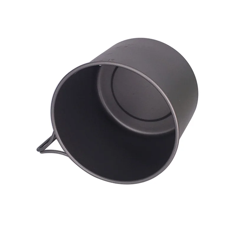 Nuevo One TOAKS 3in1 550 ml ultraligero Titanium Pot al aire libre Camping Titanium Bowl Titanium Cup-550 Portable Camping Cup