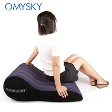 OMYSKY Inflatable Sex Sofa Bed Furniture Couples Love Sex Chair Pillow Adult Sex Furniture Adult Couples Games Stimulate Sex Toy inflatable sex furniture triangle sex magic pillow erotic product sex cushion sofa adult couples games stimulate sex toys