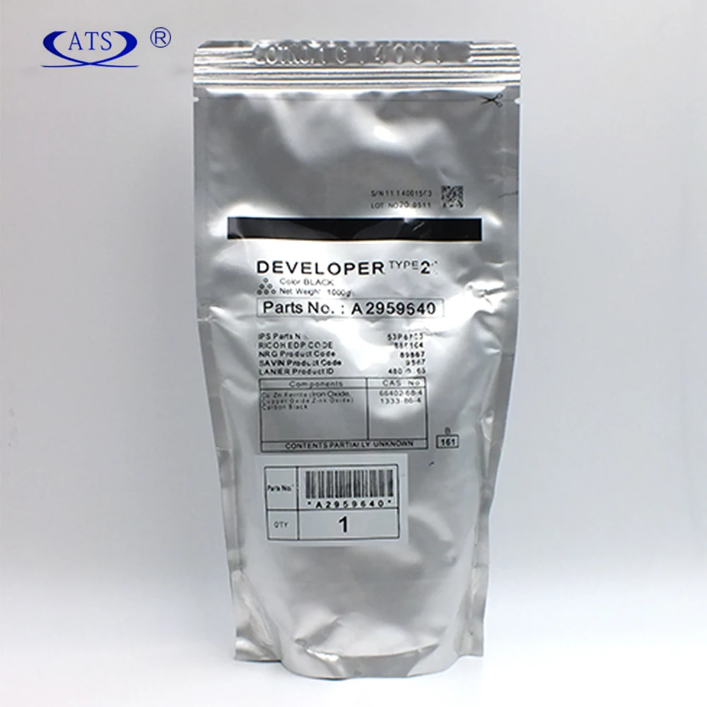 Запасные части для копира A2959640 порошок разработки типа 21 Ricoh AF1085 AF2090 AF1105 AF2105