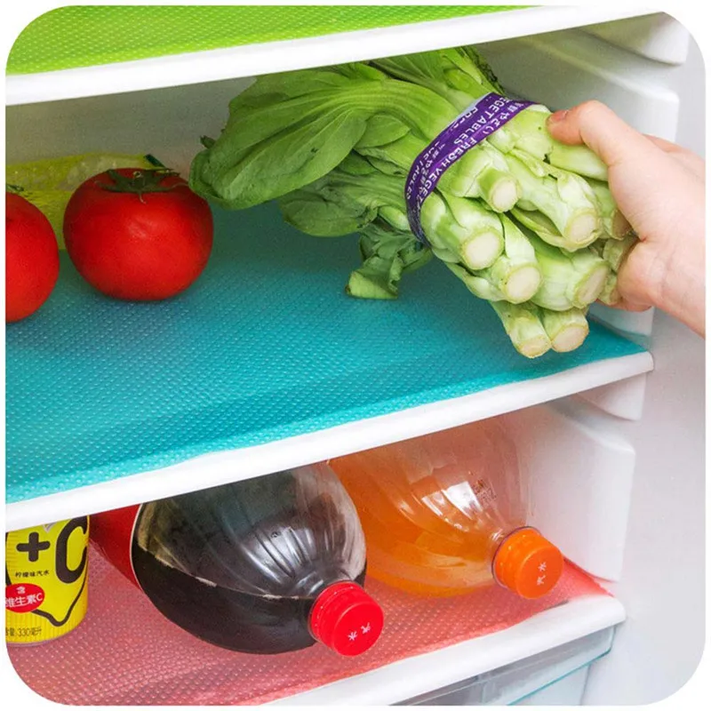 

1Pcs Multifunction Refrigerator Pad Antibacterial Antifouling Easy to clean Mildew Moisture Absorption Pad Waterproof Mats