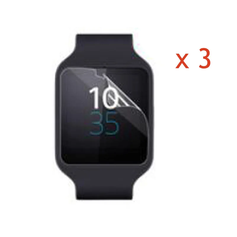 

Ultra Clear HD Soft Protective Film Guard For Sony SmartWatch 3 SWR50 SmartWatch3 Display Protection Full Screen Protector Cover