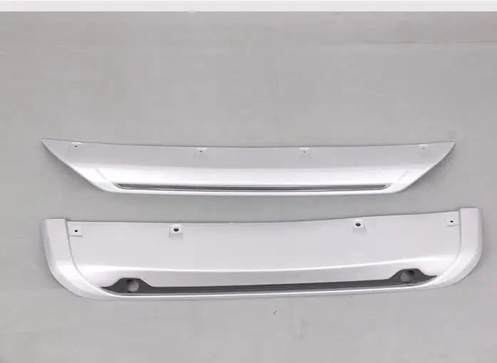 

High quality plastic ABS Chrome Front+Rear bumper cover trim For 2016 Nissan QASHQAI(2pc)