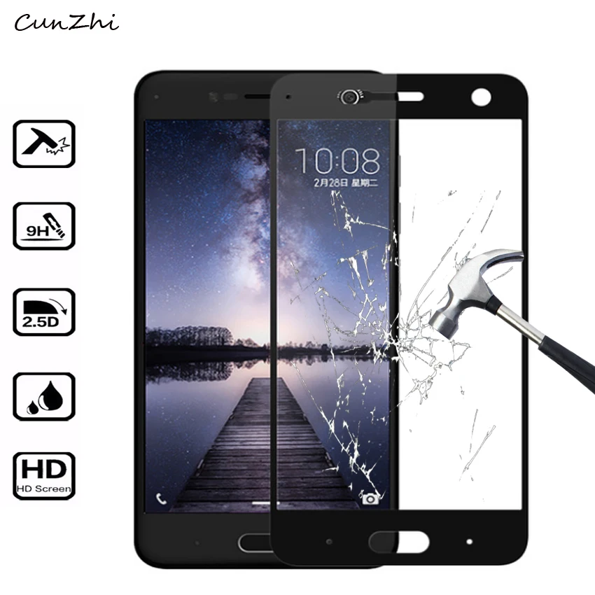

2.5D 9H Explosion-proof Tempered Glass Protective For ZTE Blade V8 BV0800 Full Cover Mobile phone Screen Protector Film