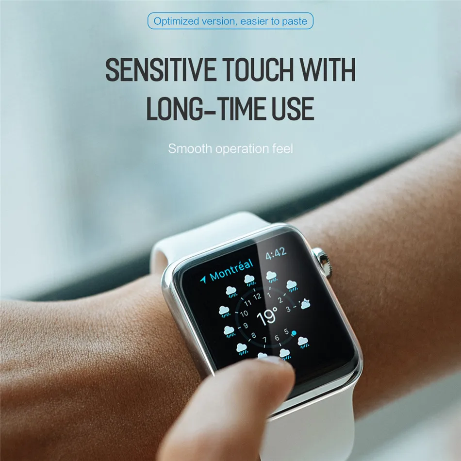 Rock 0.4mm Hydrogel Screen Protectors for iWatch Serise 408