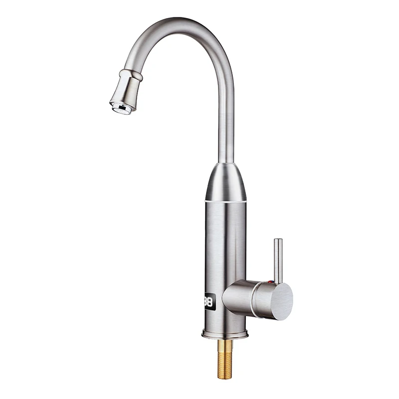 

Kitchen Electric Instant Water Heater Tap Stainless Steel Body Heating Water Faucet Instant Tankless Heater Tap KY-5C-3X(DT)