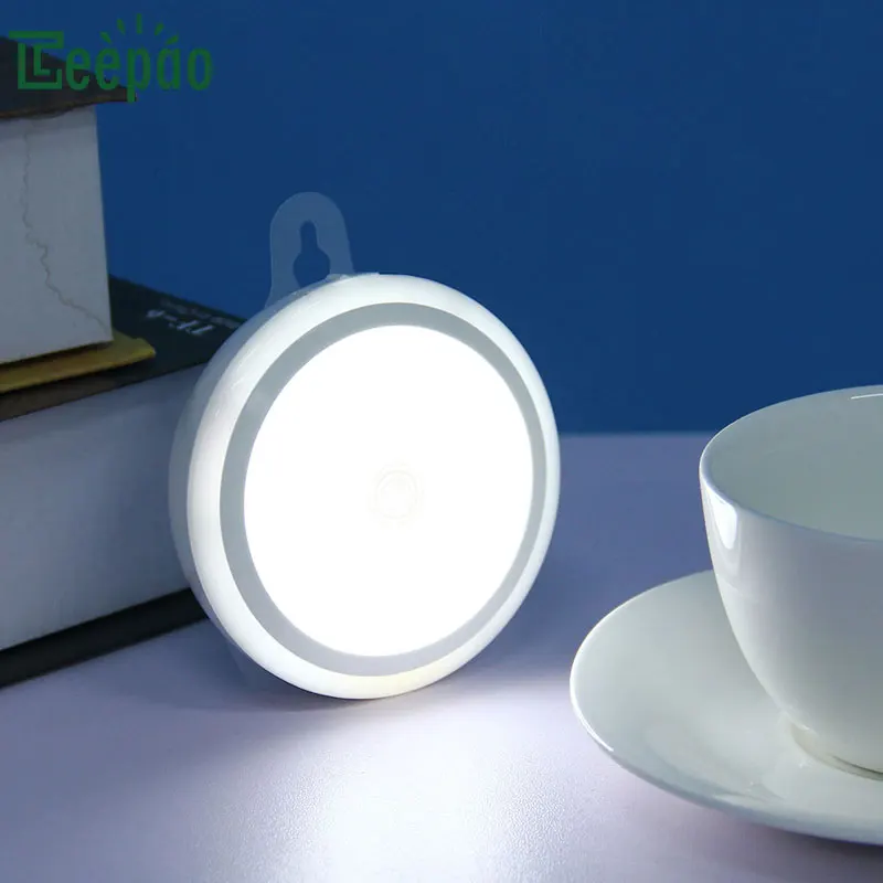 

LED Touch Sensor Night Lamp Timing Adjustable Night Lighting Wall Lamp Kitchen Bedroom Under Cabinet Lights for Bedside Reading