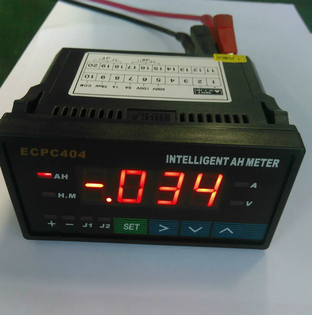 Buy Intelligent Amp Hour Meters HB404 Top