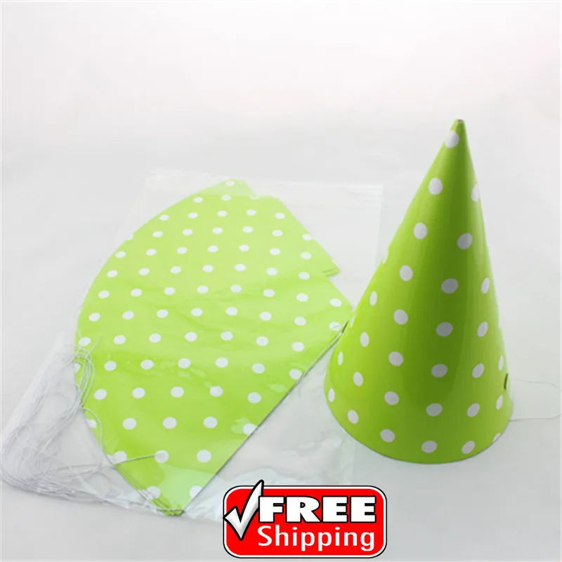Lime green party hats Clearance