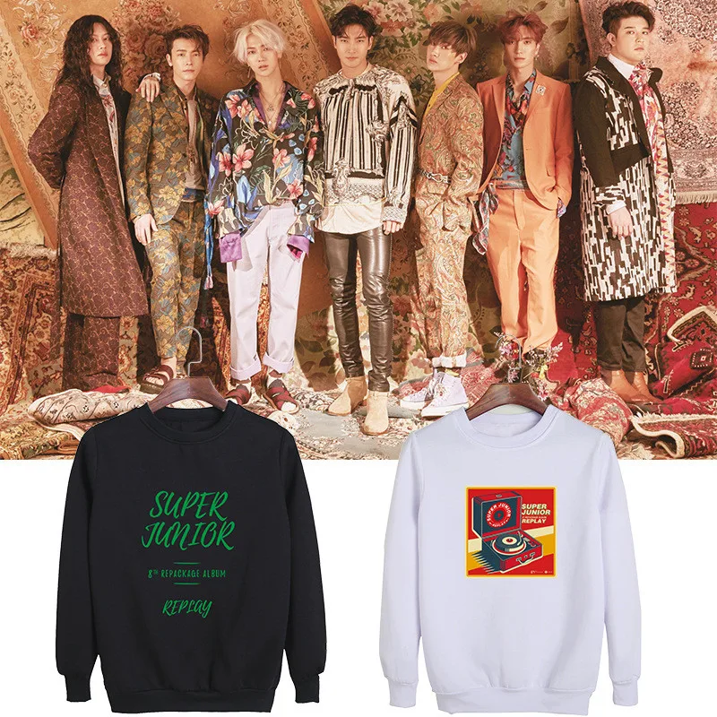 New Kpop Super Junior REPLAY The Album Same Cotton Long