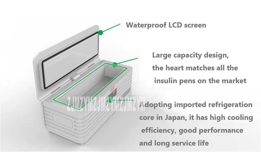 5L Интеллектуальный инсулин с переменной частотой холодильная коробка портативный рефрижератор мини зарядка медицинский небольшой