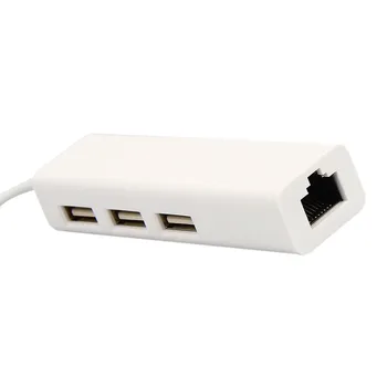 

Dropshipping Reliable USB 3.1 Type C +USB 2.0 Multiple 3 Ports Hub with Ethernet Network LAN Adapter For PC Laptop Tablet