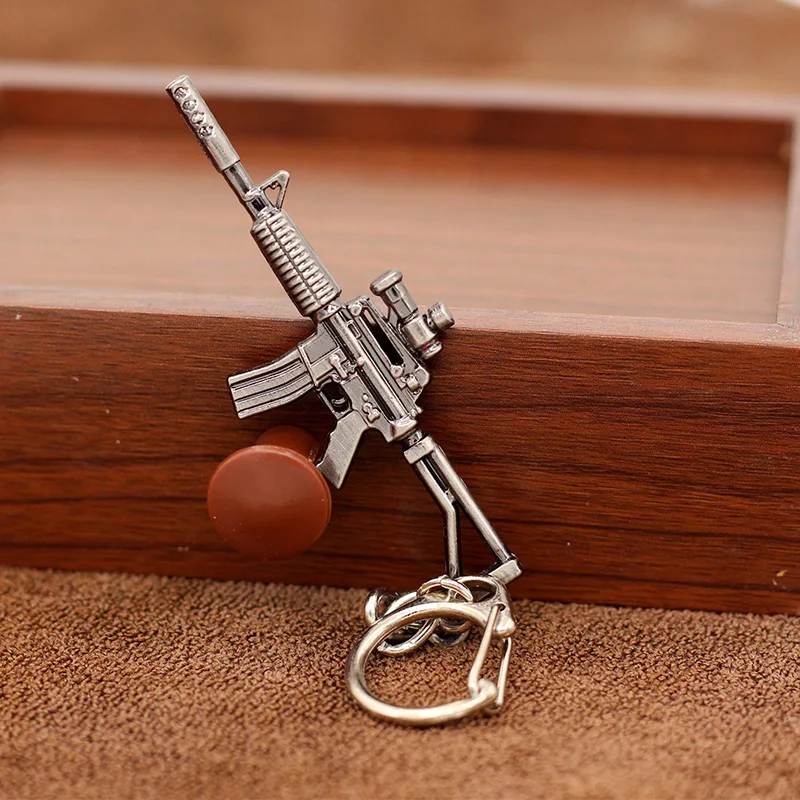 Новинка PUBG кадров в секунду игры брелок Counter Strike пистолет AK47 снайперский оружие