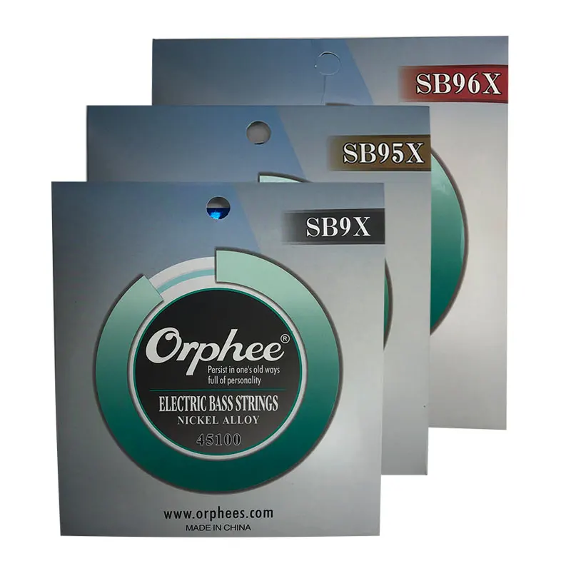 Orphee SB9X SB95X SB96X Электрические бас-струны 4/5/6 струны шестигранные Никелевые Сплавы
