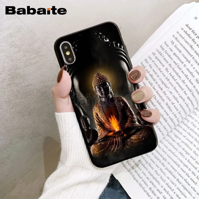 Babaite Gautama Будда Новинка чехол для телефона Fundas чехол для Apple iPhone8 7 6 6S Plus X XS MAX 5 5S SE XR крышка 11 11pro 11promax