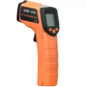 

100% Authentic Victor 302B infrared thermometer Mini Handheld IR Infrared Gun, 380 degree Temperature measurement