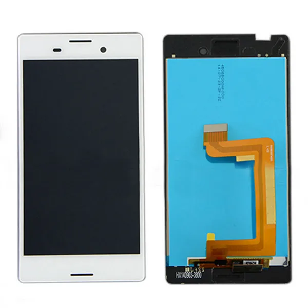 

50pcs/lot 100% original LCD Display Screen touch Digitizer Assembly For Sony Xperia M4 Aqua white