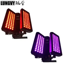 2 шт./партия настенная шайба Led RGBW 4 в 1 96x10 Вт сценическое внешнее освещение зданий