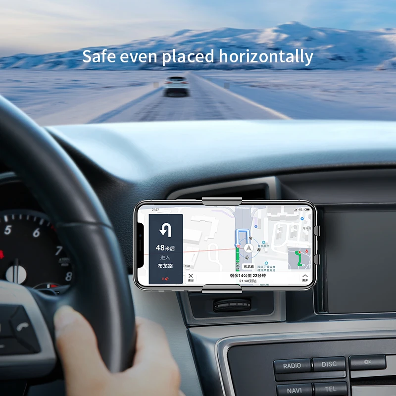 US $29.21 Baseus Wireless Car Charger For IPhone Xs Max Xr X Samsung S10 S9 Android Phone Charger Fast Wirless Charging Car Phone Holder