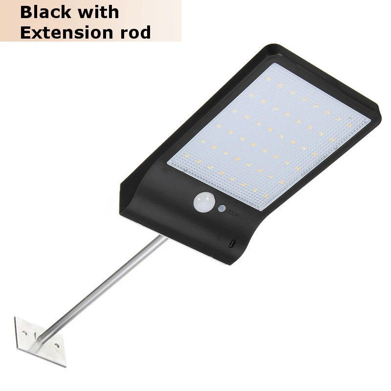 

48 LED Solar Light Solar Power Motion Sensor Wall Lamp Outdoor Garden Yard Security Lamp With/Without Extension Rod Street Light
