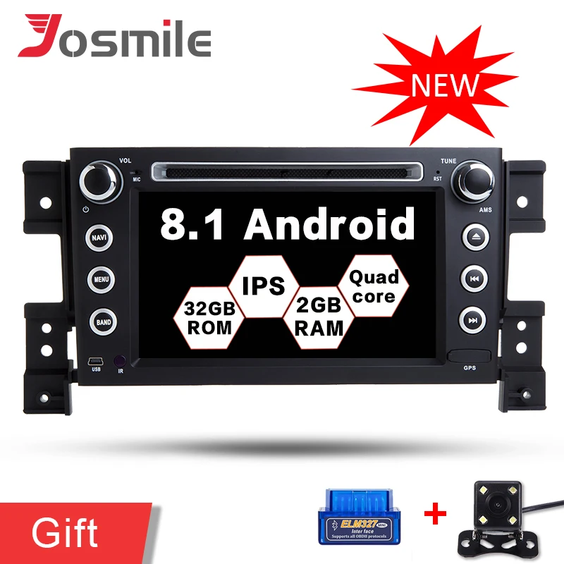 Android 8 1 7 'ƈG ram автомобильный DVD мультимедийное головное устройство для Suzuki Grand
