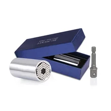 Головка гаечного ключа с крутящим моментом, набор, универсальный адаптер с разъемом 7-19 мм, дрель питания, храповая втулка, гаечный ключ, мультифунциональные ручные инструменты