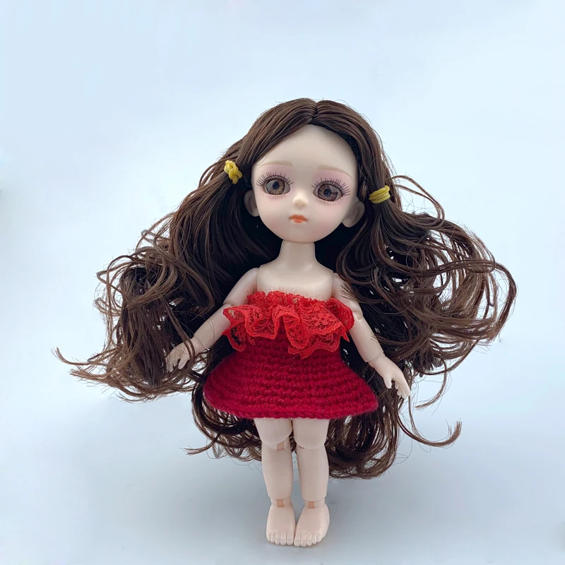 Кукла ручной работы Bjd, одежда 1/12, оригинальная игрушка для девочек, куклы принцессы, 14 шарниров, прекрасный детский Рождественский подарок, детские игрушки для девочек