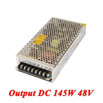 

S-145-48 switching power supply 145W 48v 3A,Single Output ac dc converter for LED Strip,AC110V/220v transformer to dc 48v SMPS