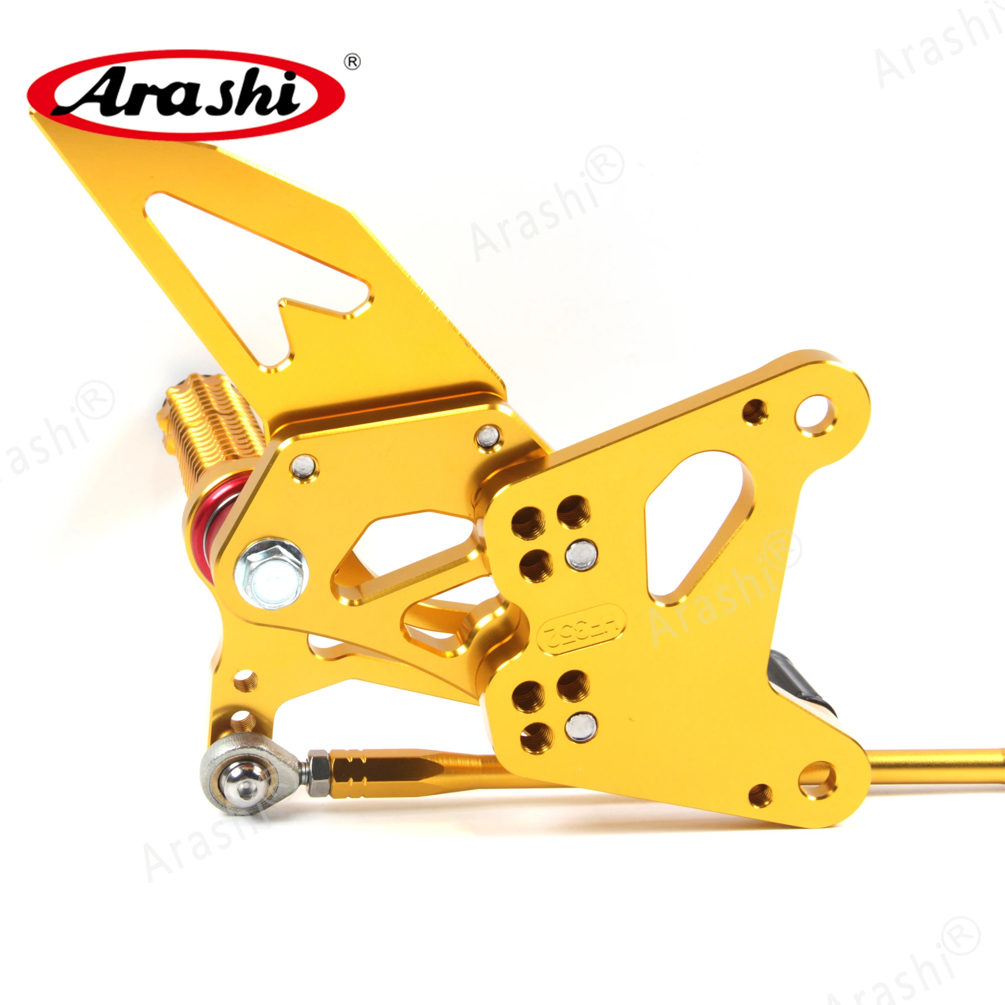 Араши для KAWASAKI ZX6R ZX636 2005 2006 CNC регулируемые Задние подножки ног Rearset NINJA ZX 6R 636