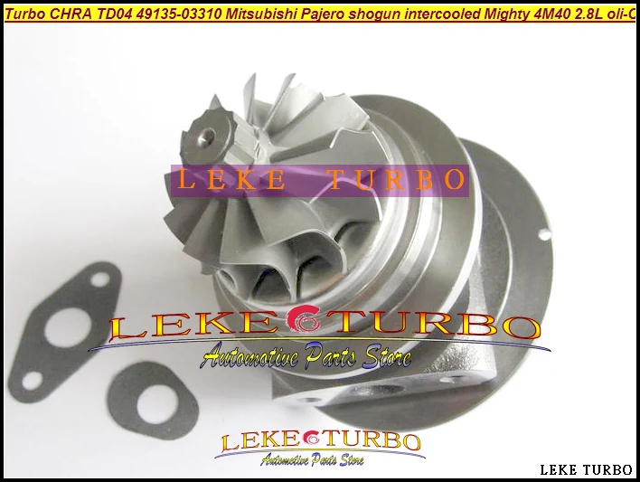 Turbo Cartridge CHRA TD04 49135-03310 49135-03130 Turbocharger For Mitsubishi Pajero 2 shogun intercooled Mighty Truck 4M40 2.8L (4)