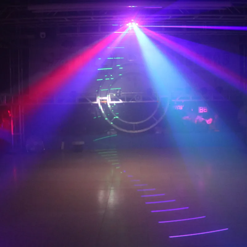 Sharelife 24 RGB лазерные Gobos + светодиодный луч белый стробоскоп Led Move Light DMX Bar Party Disco Show DJ