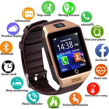 Smart watch clock Q18 SmartWatch Support Sim TF Card Phone Call Push Message Camera Bluetooth Connectivity For Android IOS Phone