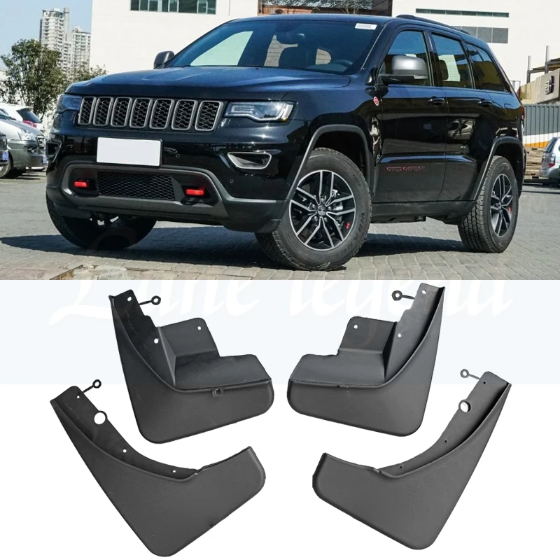 

For Jeep Grand Cherokee WK2 2011-2018 Set Front Rear Car Mud Flaps Mudflaps Splash Guards Mud Flap Mudguards 2012 2013 2014 2015