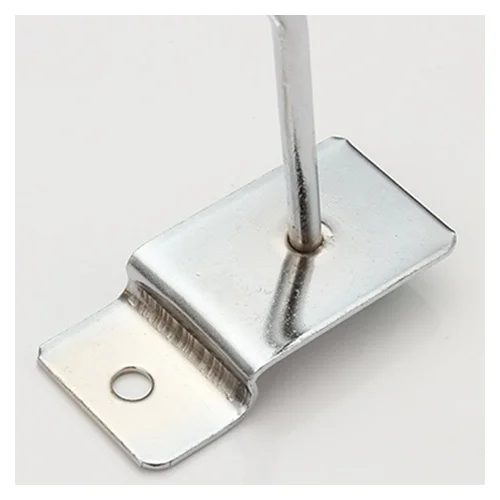 25 x Slatwall Single Hook Pin Shop Display Fitting Prong Hanger