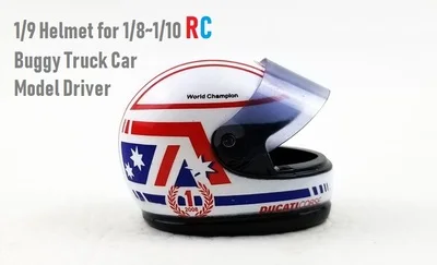 

1/9 Helmet 1/8-1/10 RC Rock Crawler Axial Tamiya Buggy Truck Model Driver