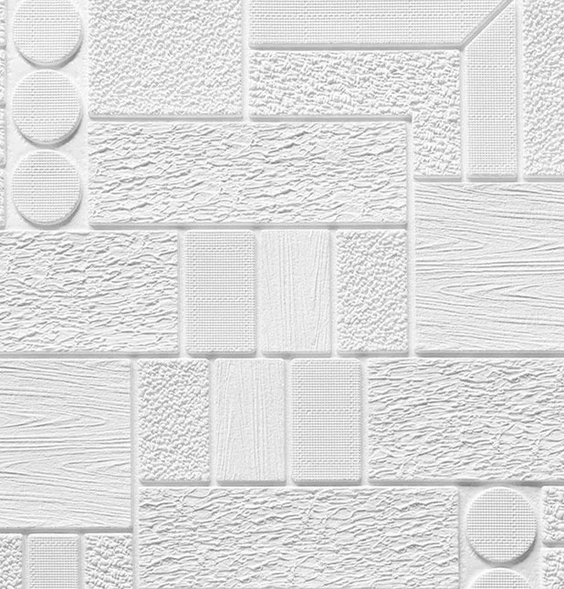 Современные 3d несимметричный узор, мягкая посылка, обои для спальни, гостиной, детской комнаты, водонепроницаемые, анти-столкновения, поролоновые наклейки на стену - Цвет: Белый
