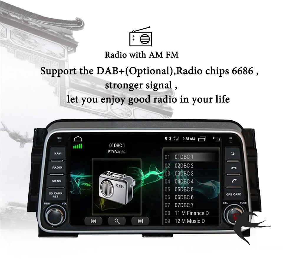 Clearance Android 9.0 64G car dvd player for Toyota Nissan Kicks 2014+ Micra 2017-2018 2 din 1024*600 Gps Navigation Wifi Octa Core System 1