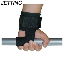 Лидер продаж 1 предмет тренажерный зал тяжелая атлетика тренировочный перчатки для занятий тяжелой атлетикой ручка ремешки для поднятия штанги обертывания опора для запястий защиты